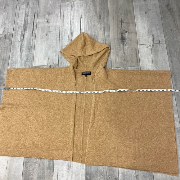 100% Cashmere open Fri t hooded cardigan - Picture 7 of 7
